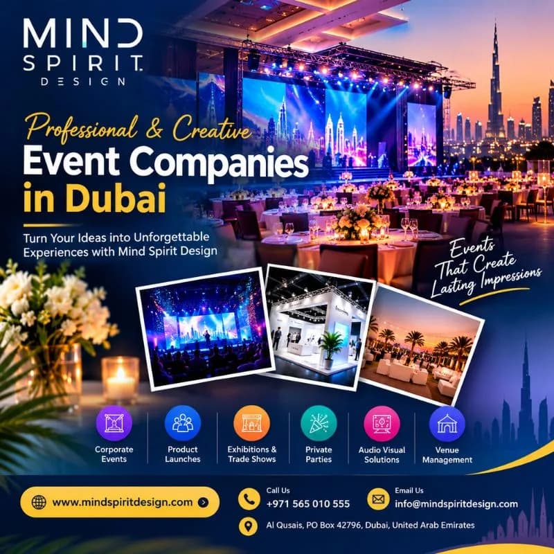 Professional Event Companies in Dubai for Every Occasion