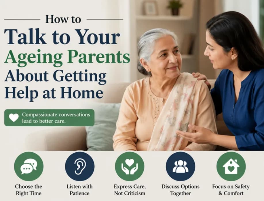 Helping Ageing Parents Accept the Benefits of Care at Home