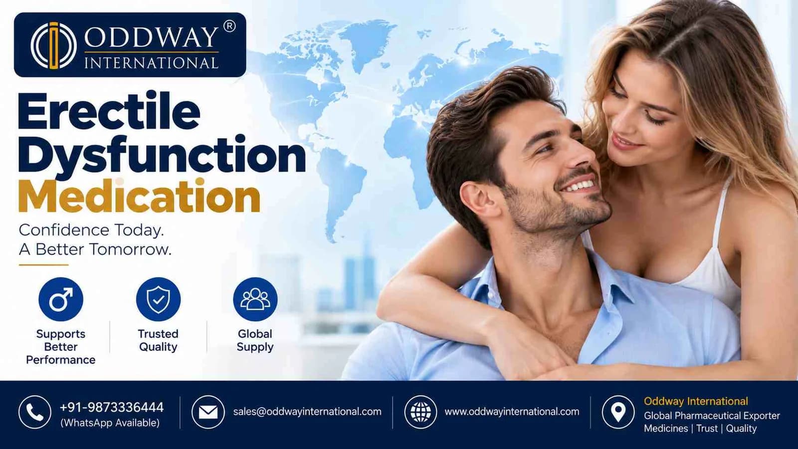 Erectile Dysfunction Medications in New Zealand - Oddway