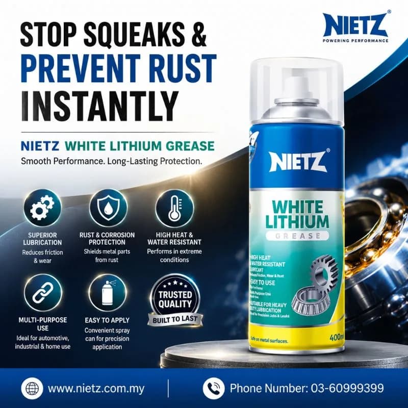 High-Performance White Lithium Grease