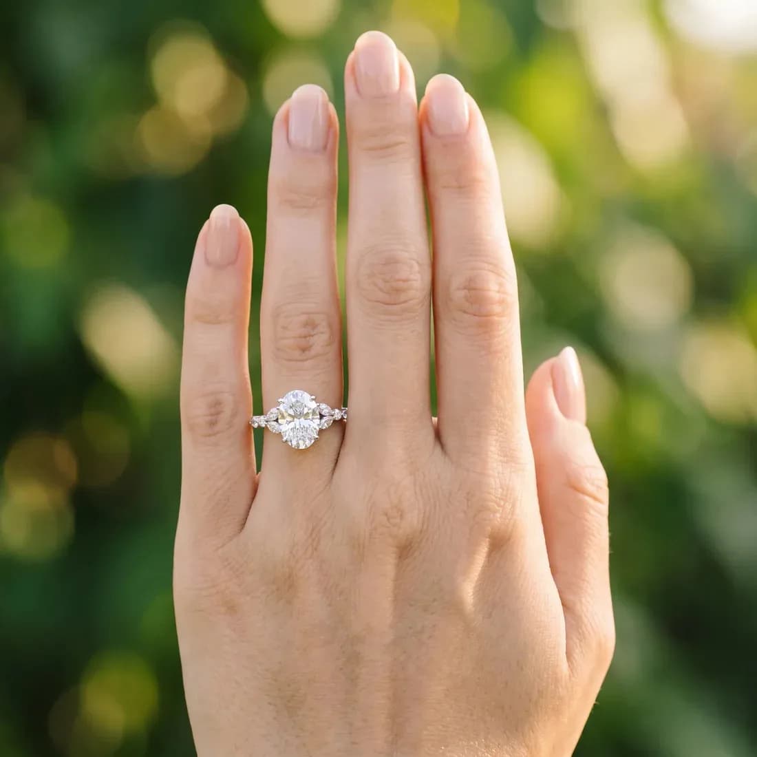Say Yes to Timeless Elegance – Oval Diamond Ring in New York!