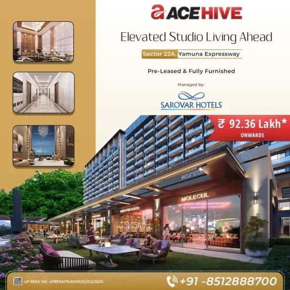 ACE Hive Business Suites Sector 22A Yamuna Expressway NCR