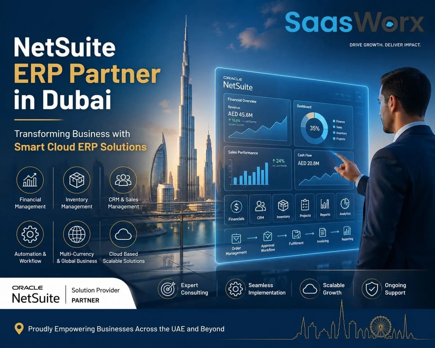 Professional NetSuite ERP Partner in Dubai for Business Solutions