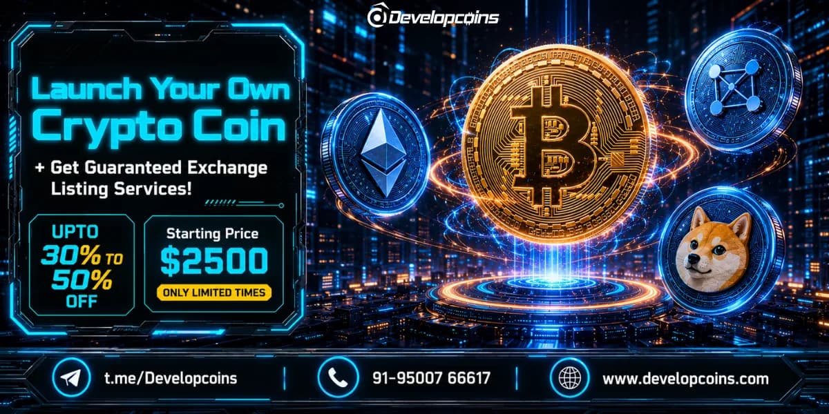 Launch Your Own Crypto Coin + Get Guaranteed Exchange Listing Services! 