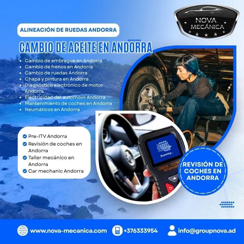 Los Mejores Neumáticos en Andorra con Nova Mecánica