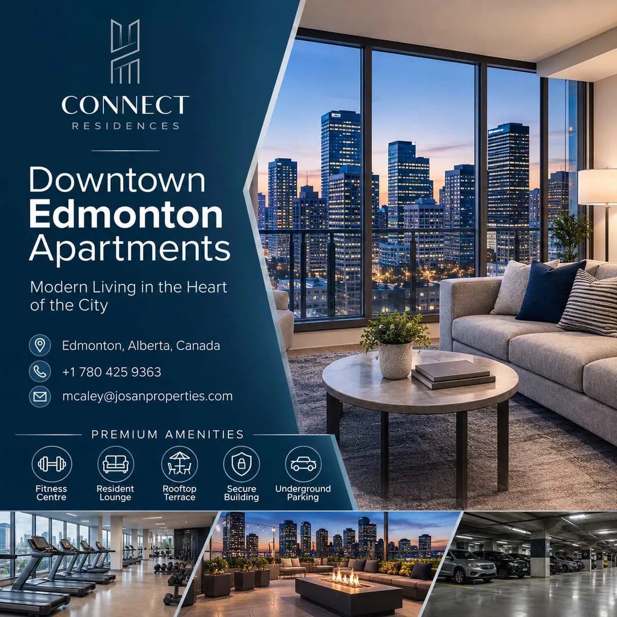 Comfortable Downtown Edmonton Apartments for Modern City Living
