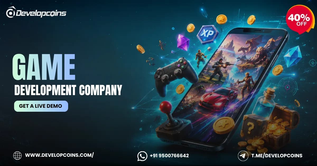Build High-Performance Mobile Games with a Game Development Company – Get 40% OFF 