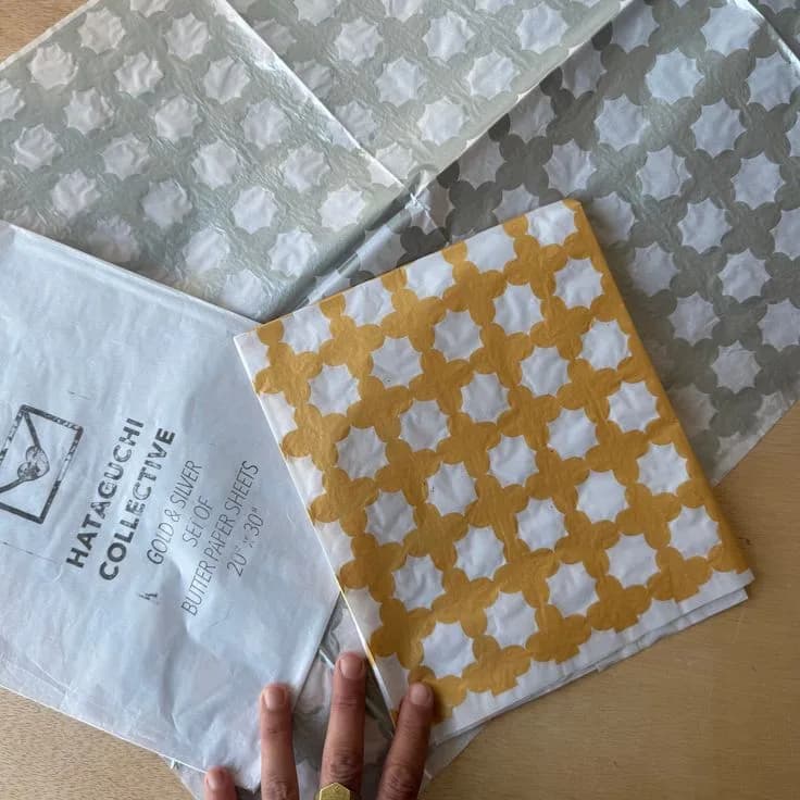 Eco Friendly Greaseproof Wrapping Paper For Bakeries