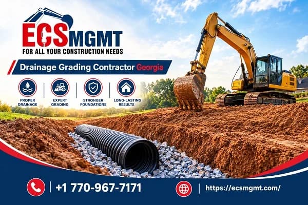 Drainage Grading Contractor Georgia