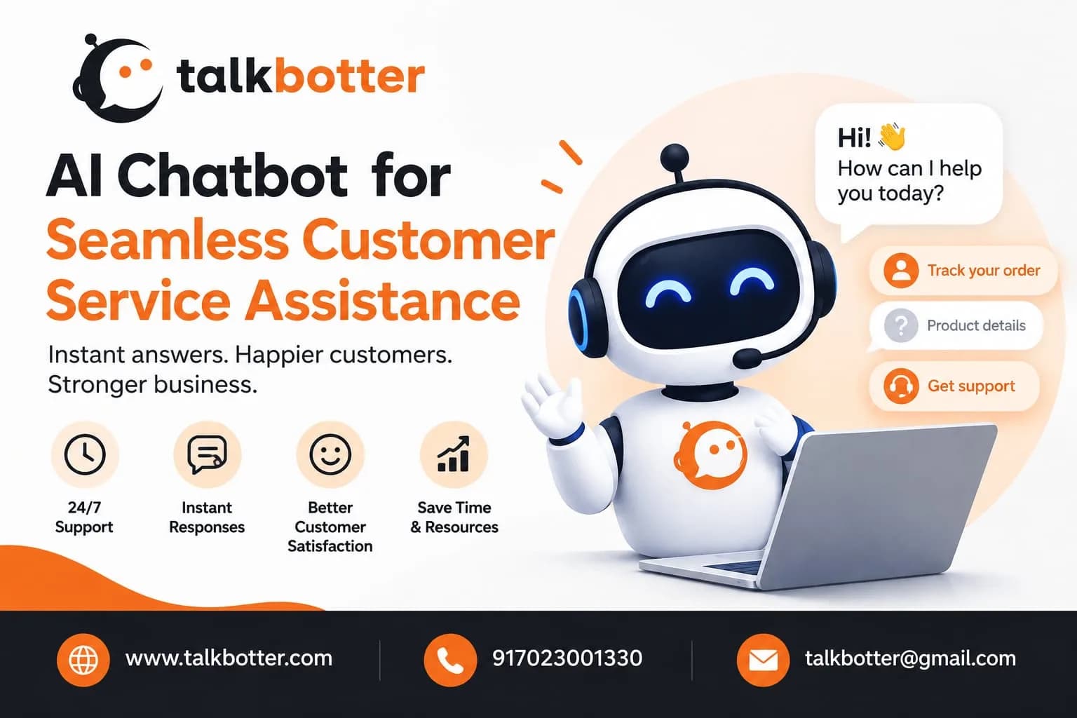 AI Chatbot for Better Customer Service Assistance