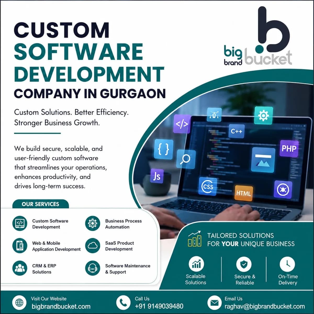 Custom Software Development Company in Gurgaon
