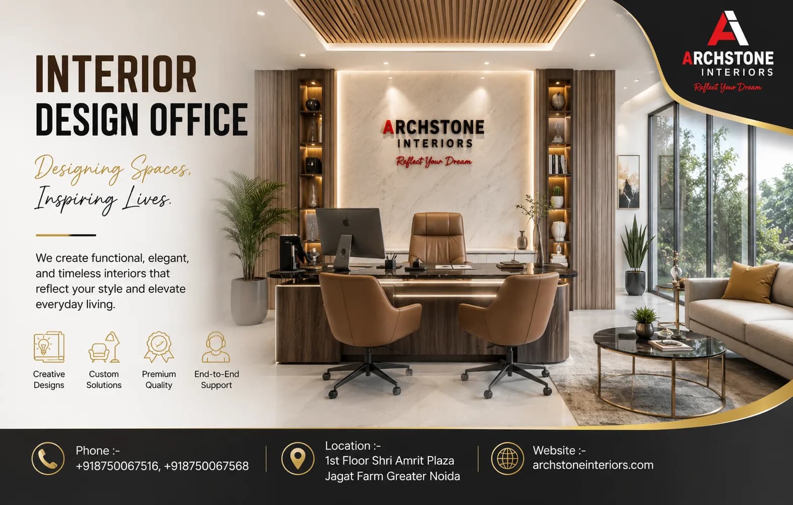 Interior Designing Company in Greater Noida for Offices