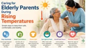 How to Care for Elderly Parents During Rising Temperatures