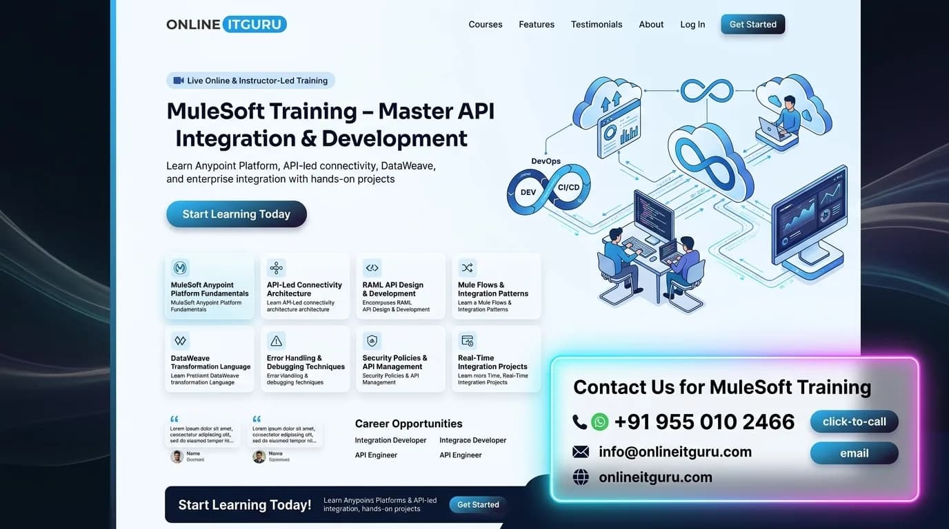 MuleSoft Certification Training | Online Course with Real-Time Projects