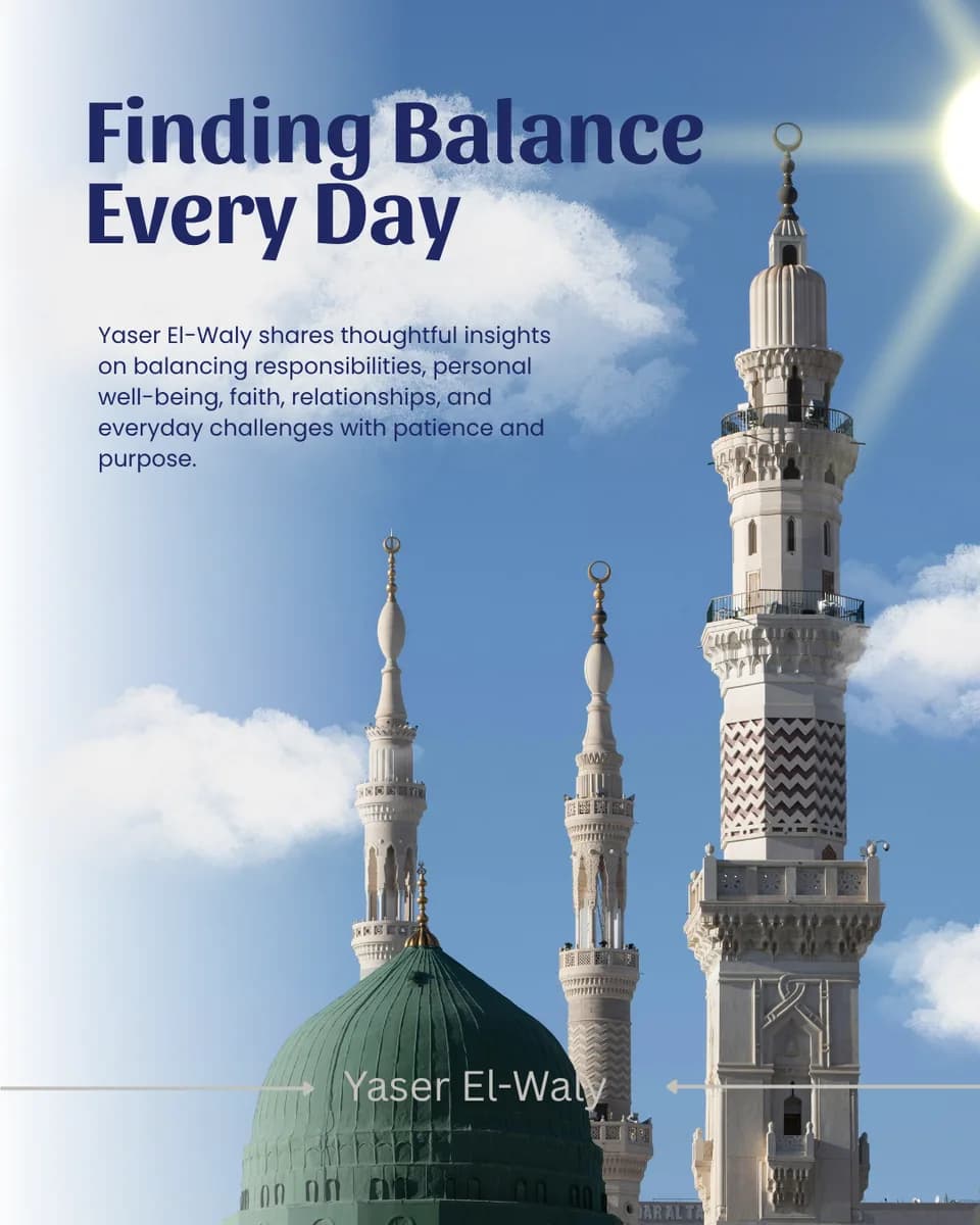 Insights on a Balanced Everyday Life