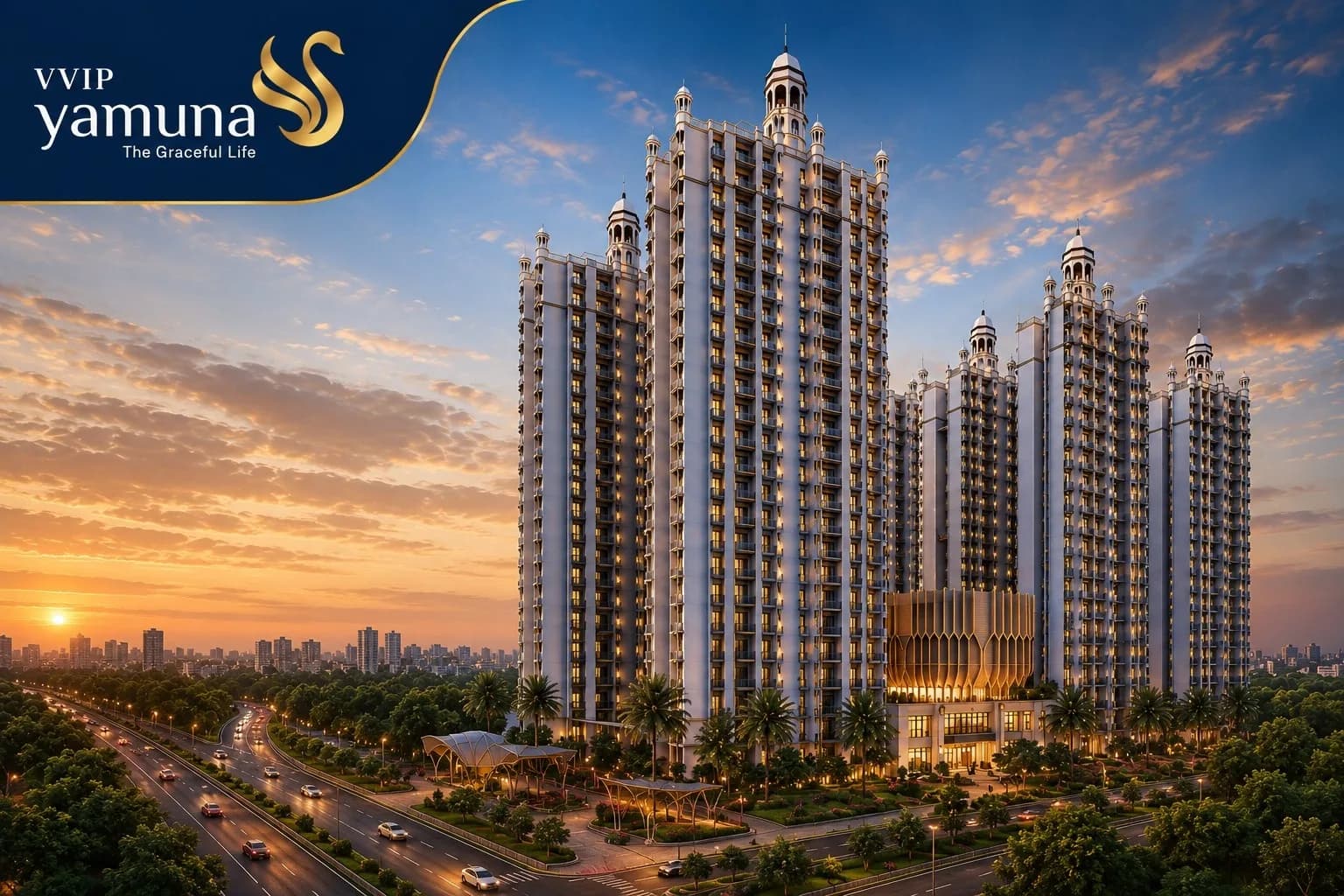 Discover 3 BHK Size in VVIP Yamuna Expressway for Family Living