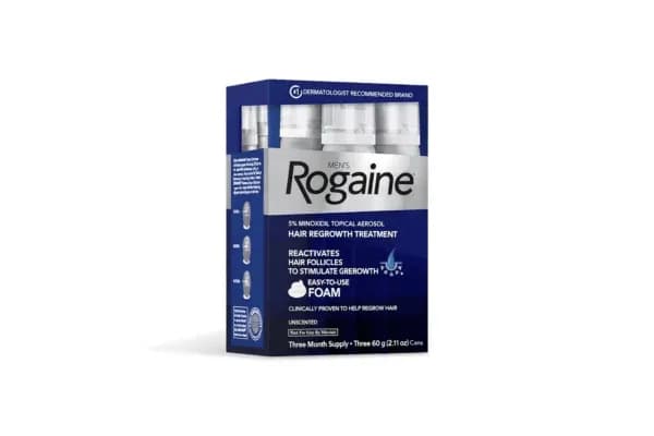 Upgrade Your Hair Routine with Rogaine 5% Minoxidil Foam