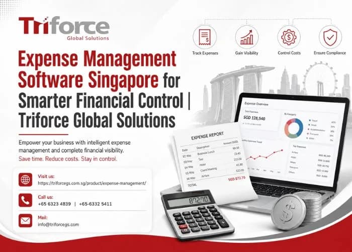 Expense Management Software Singapore for Smarter Financial Control | Triforce Global Solutions