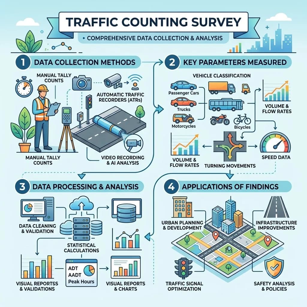How Traffic Counting Surveys Improve UAE Urban Mobility