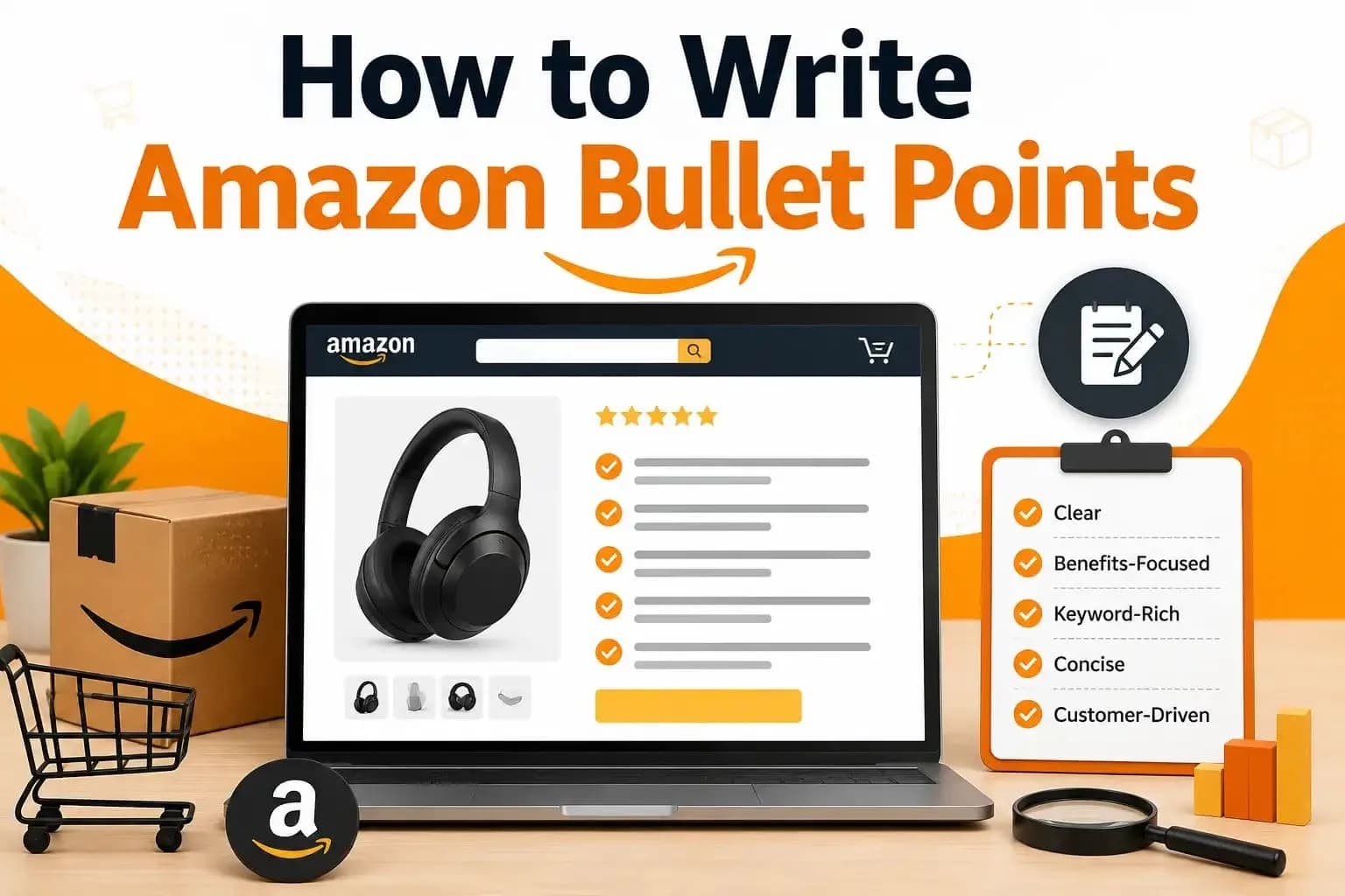 How to Write Amazon Bullet Points