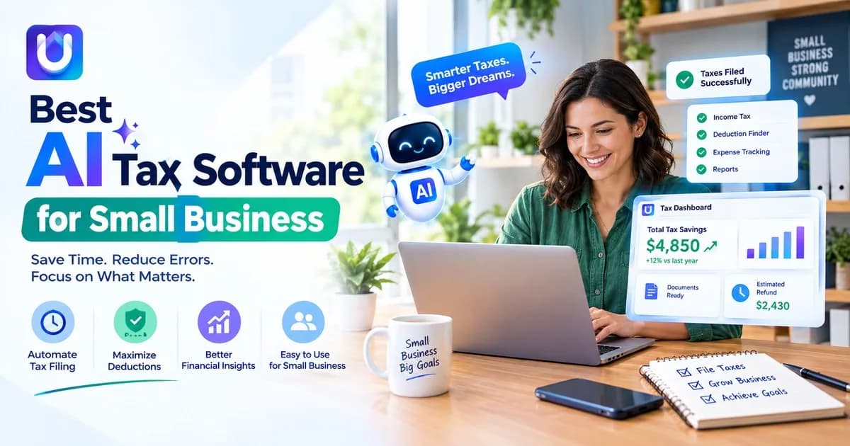 UpTax: AI Tax Software for Small Business Tax Preparation