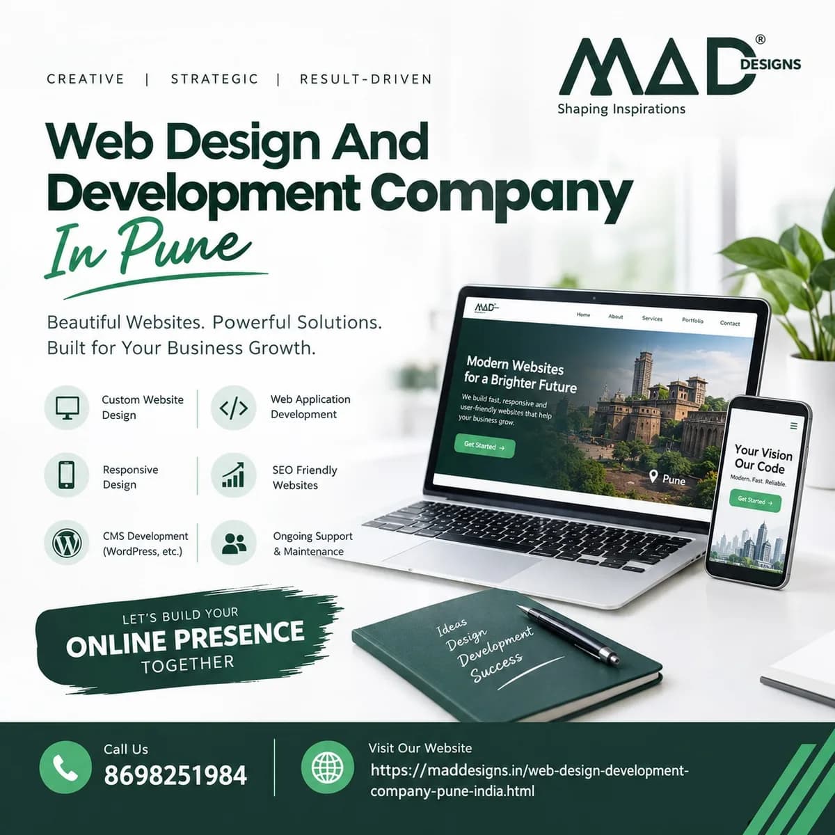 Web Design And Development Company In Pune - MAD Design