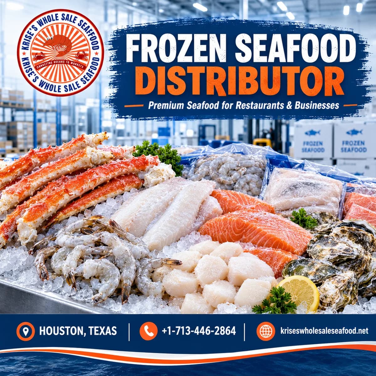 Frozen Seafood Distributor and Wholesale Seafood Supplier