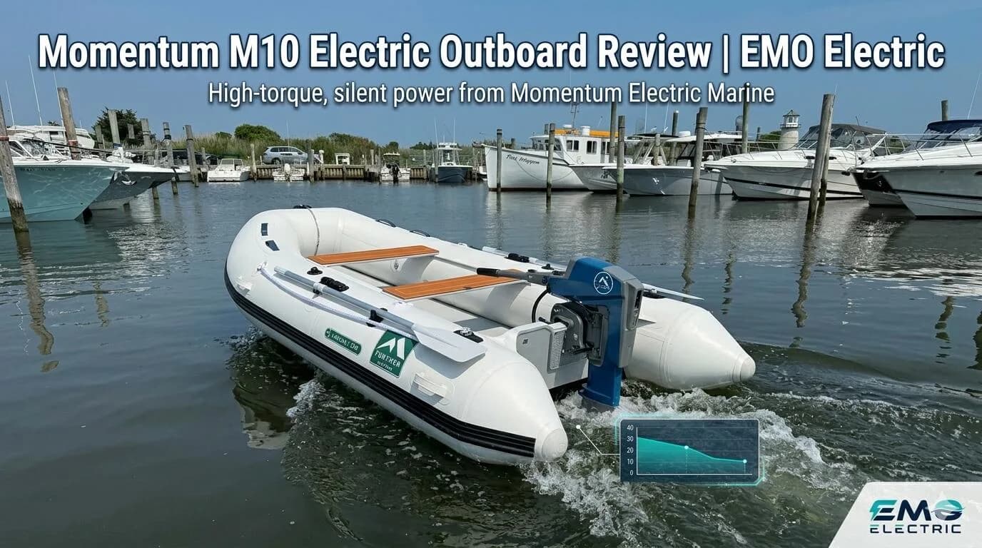 Momentum M10 Electric Outboard Review | Momentum Electric Marine