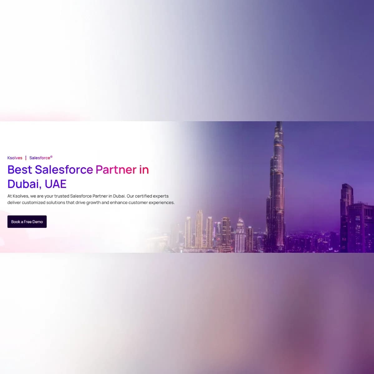 Best Salesforce Partner in Dubai | Summit Partner, Local UAE Office – Ksolves