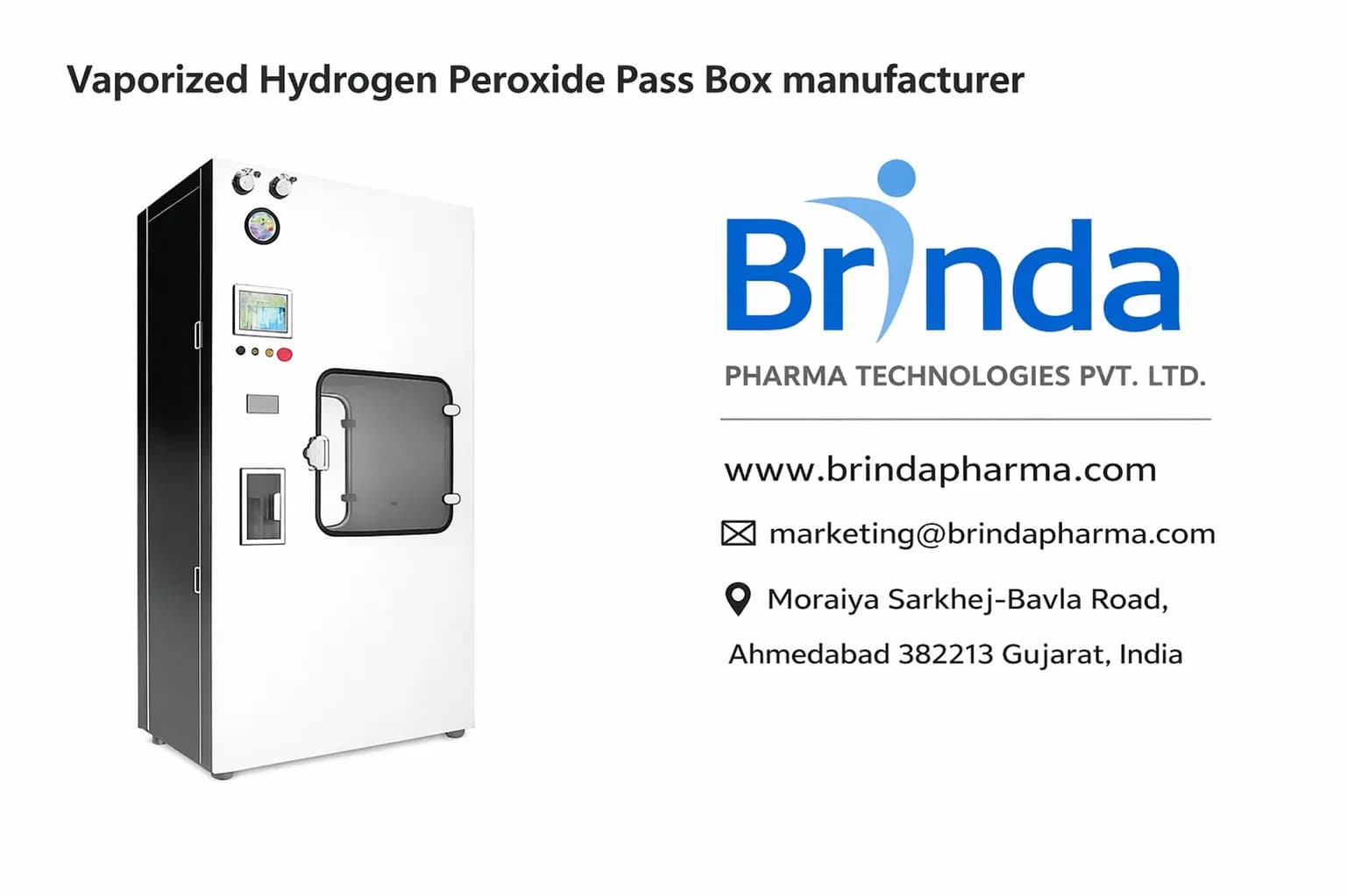 VHP Pass Box Manufacturer – Cleanroom Equipment Supplier