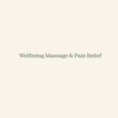 Wellbeing Massage