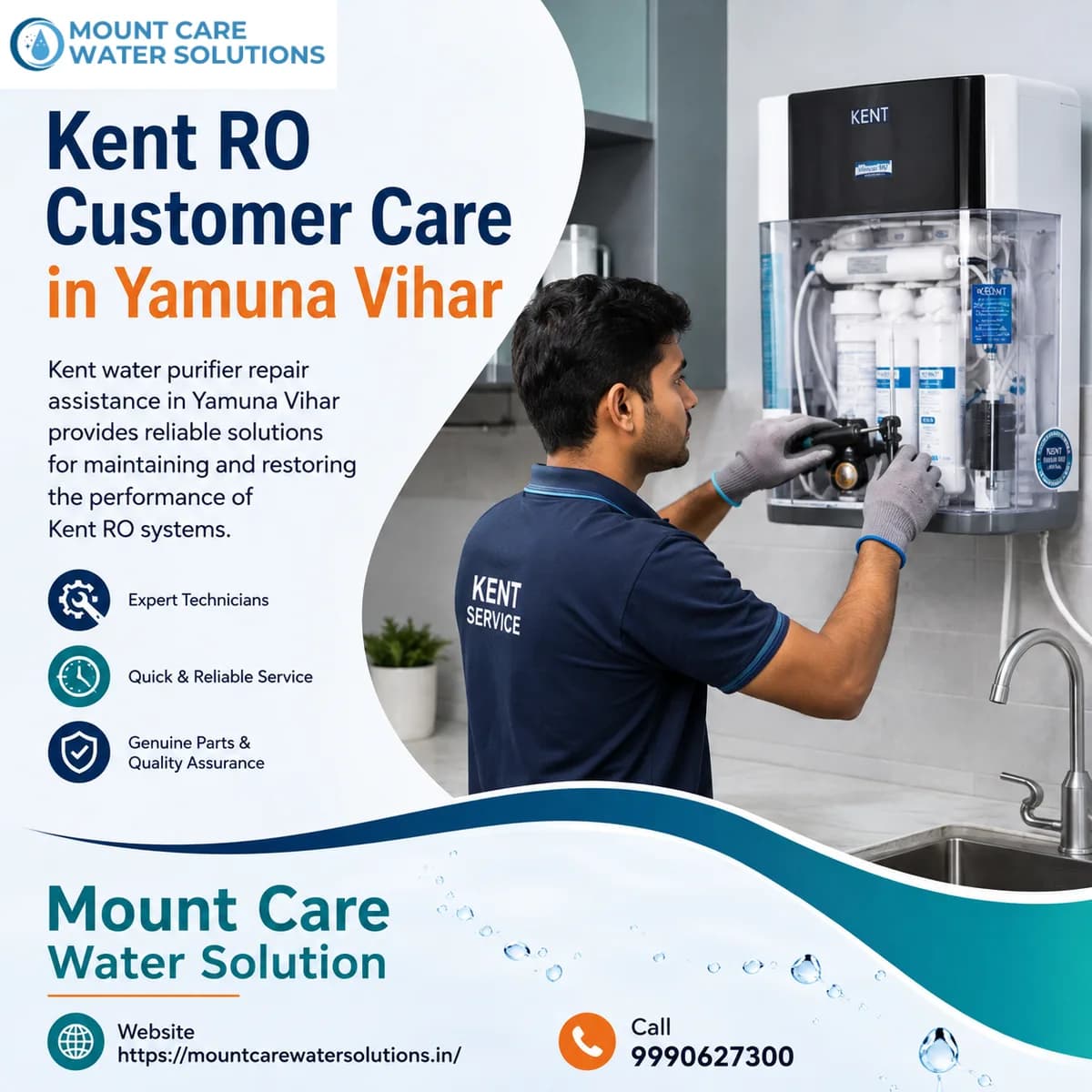 Kent RO Customer Care in Yamuna Vihar