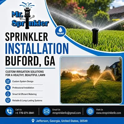 Sprinkler Installation Buford, GA