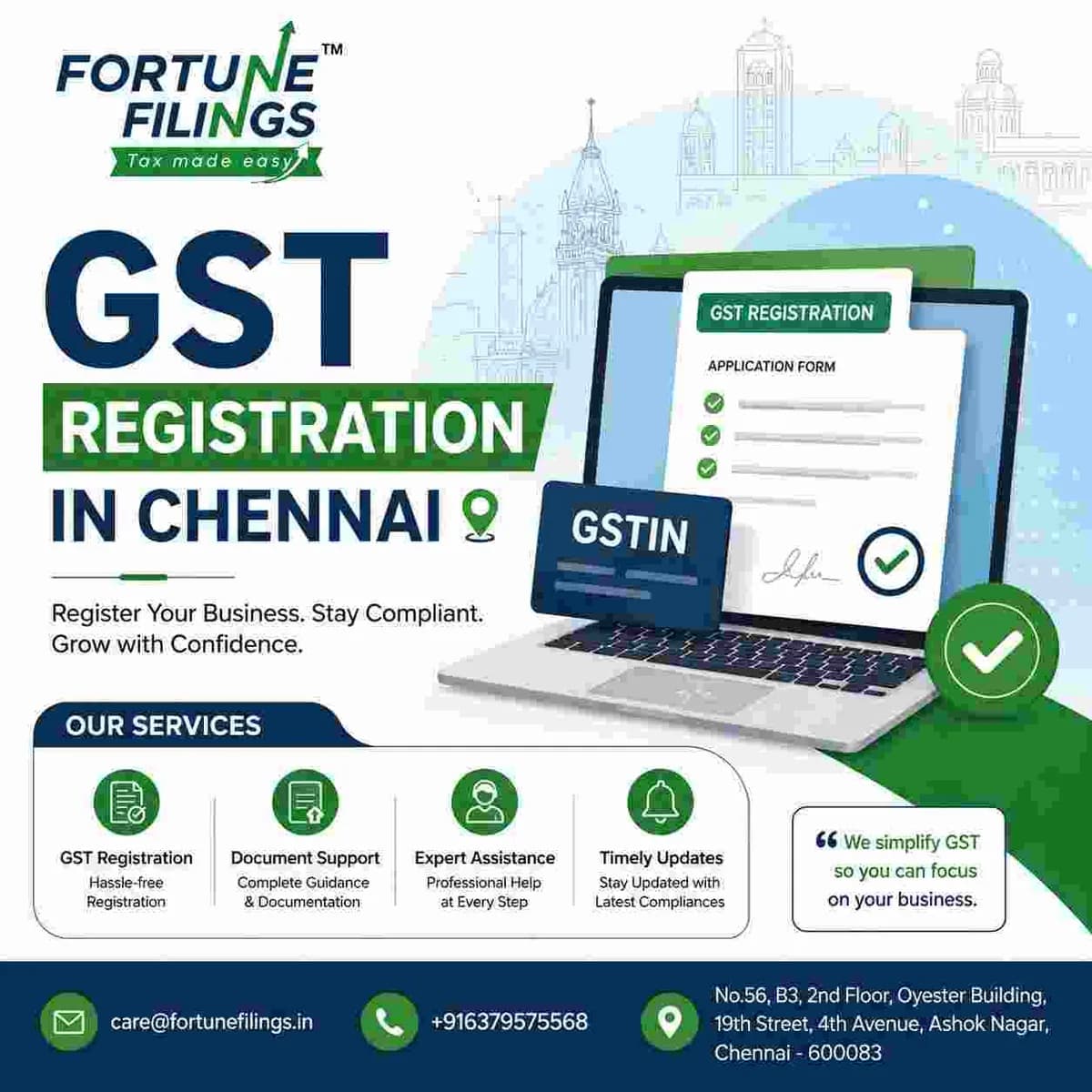 GST Registration in Chennai