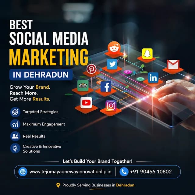Social Media Marketing in Dehradun for Real Business Growth