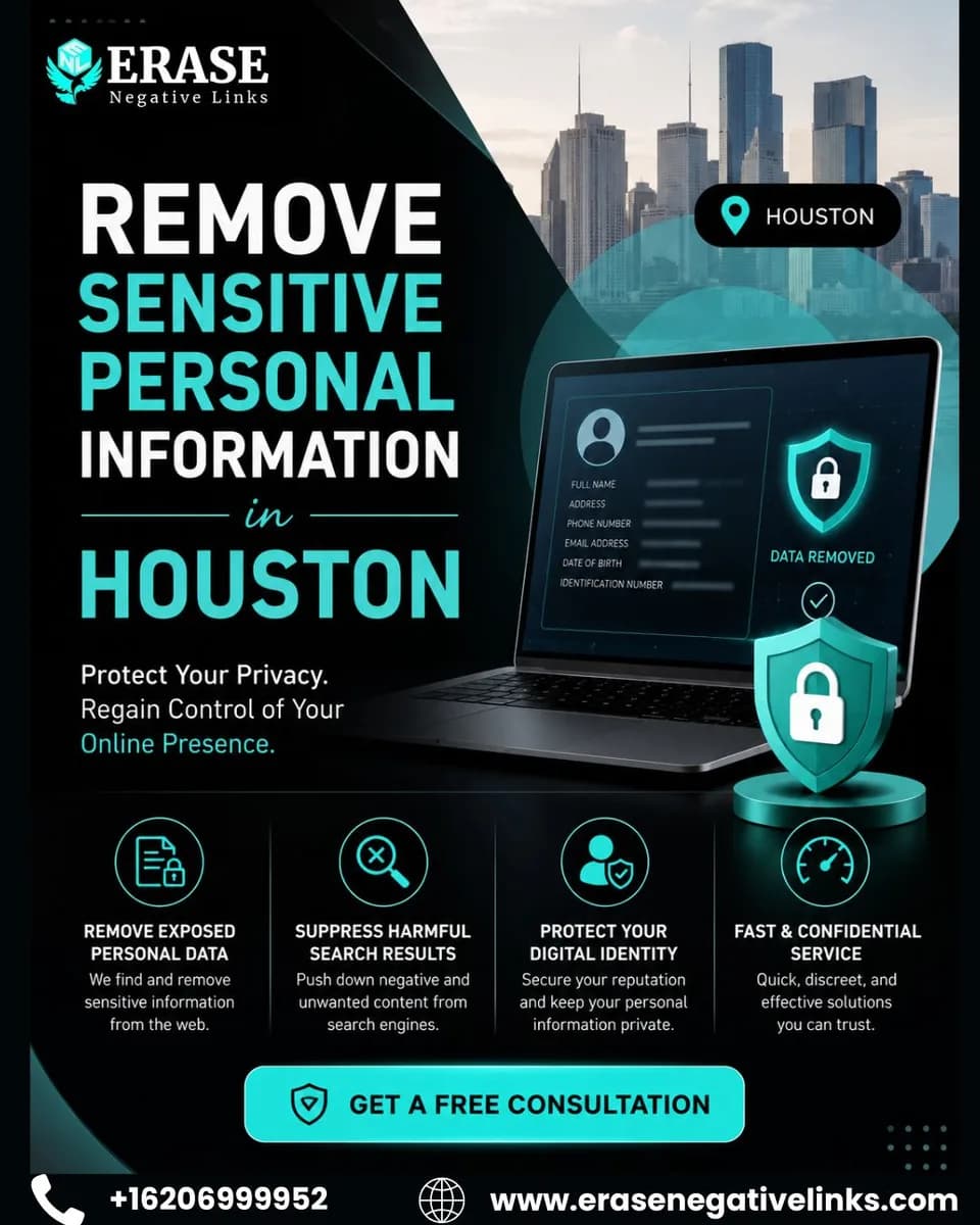 Remove Private Information from Google Houston