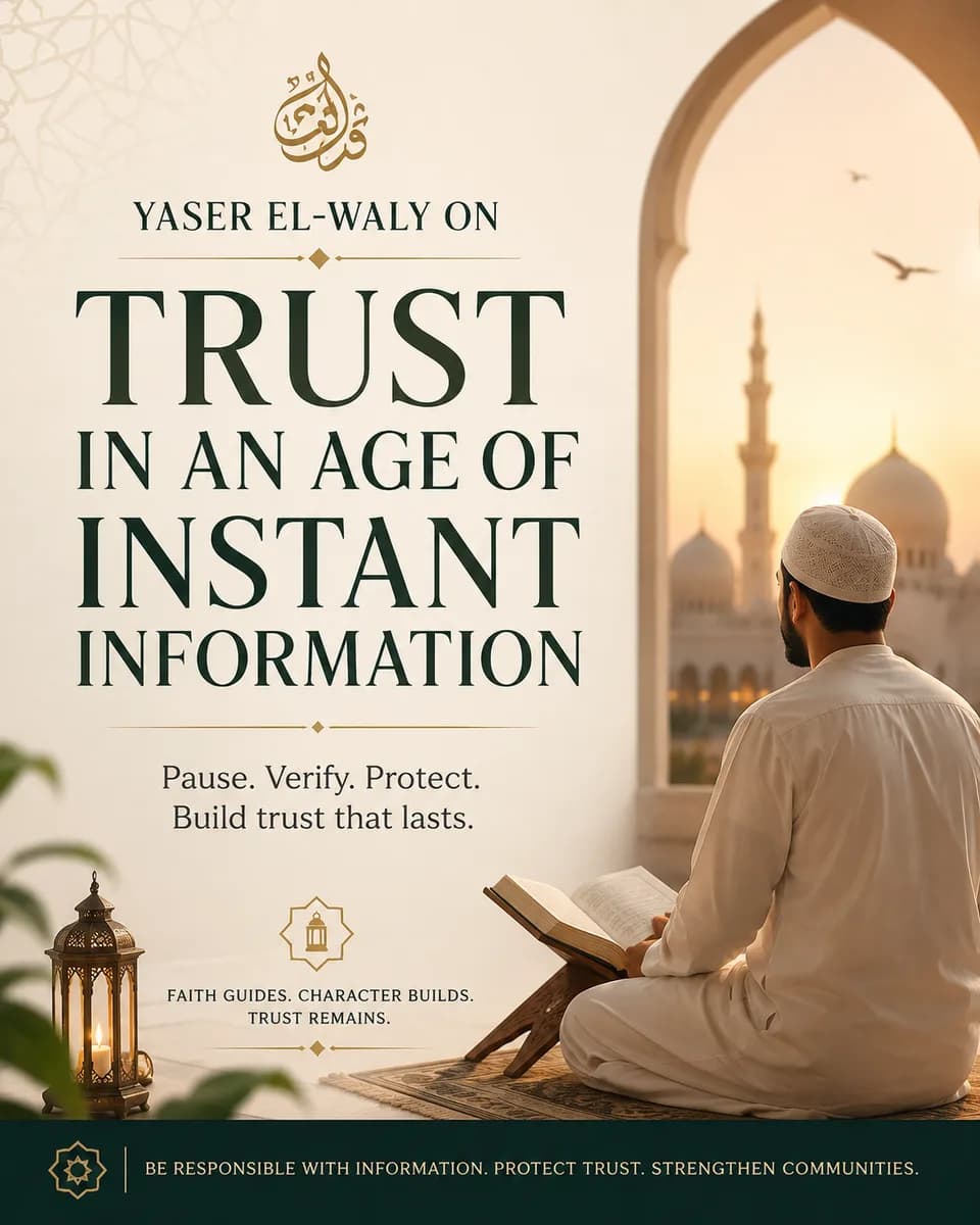Digital Ethics and Trust Through Yaser El-Waly’s Perspective