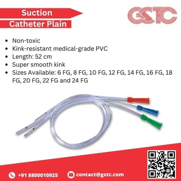 Suction Catheter Manufacturers & Exporters Form India