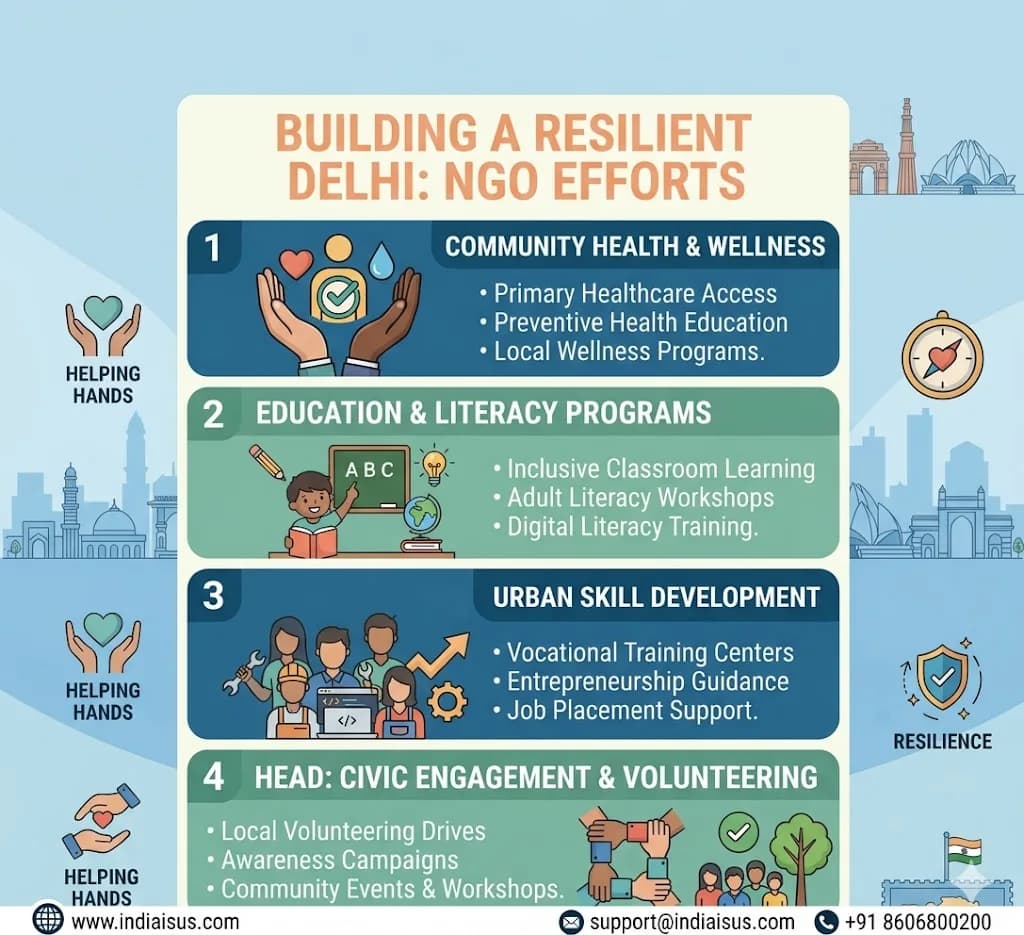 Best NGO in Delhi Supporting Social Change & Volunteer Programs