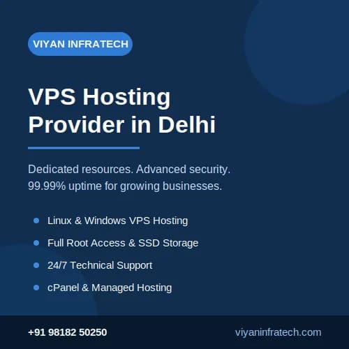 Looking for Reliable VPS Hosting in Delhi?