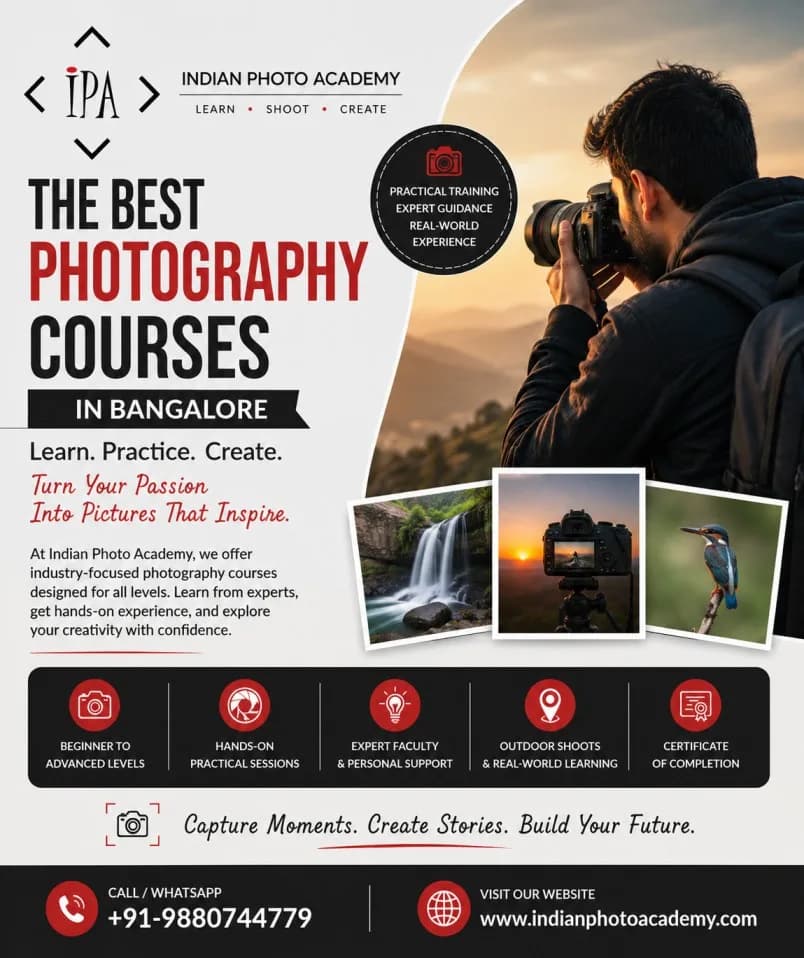 best photography course in Bangalore