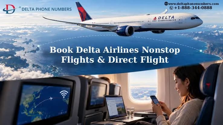 Delta Airlines Direct Flight Services 