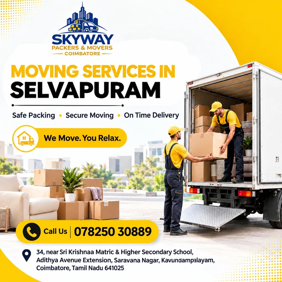 Best Packers and Movers in Selvapuram