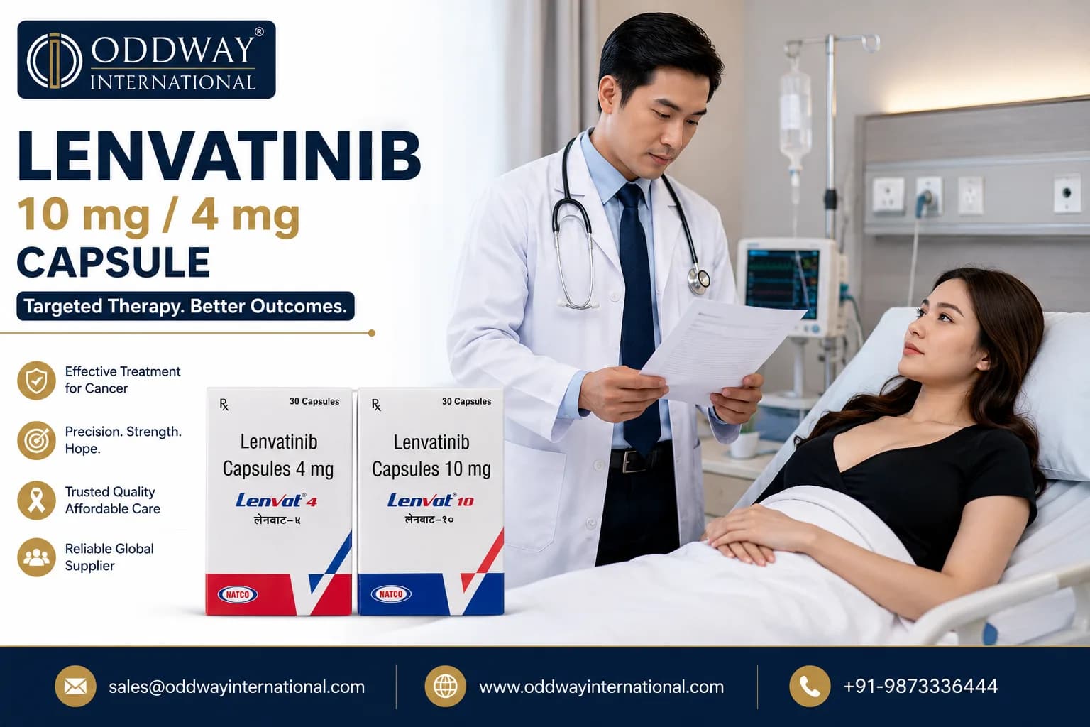 Find Lenvatinib Price Philippines Procurement Options - Oddway