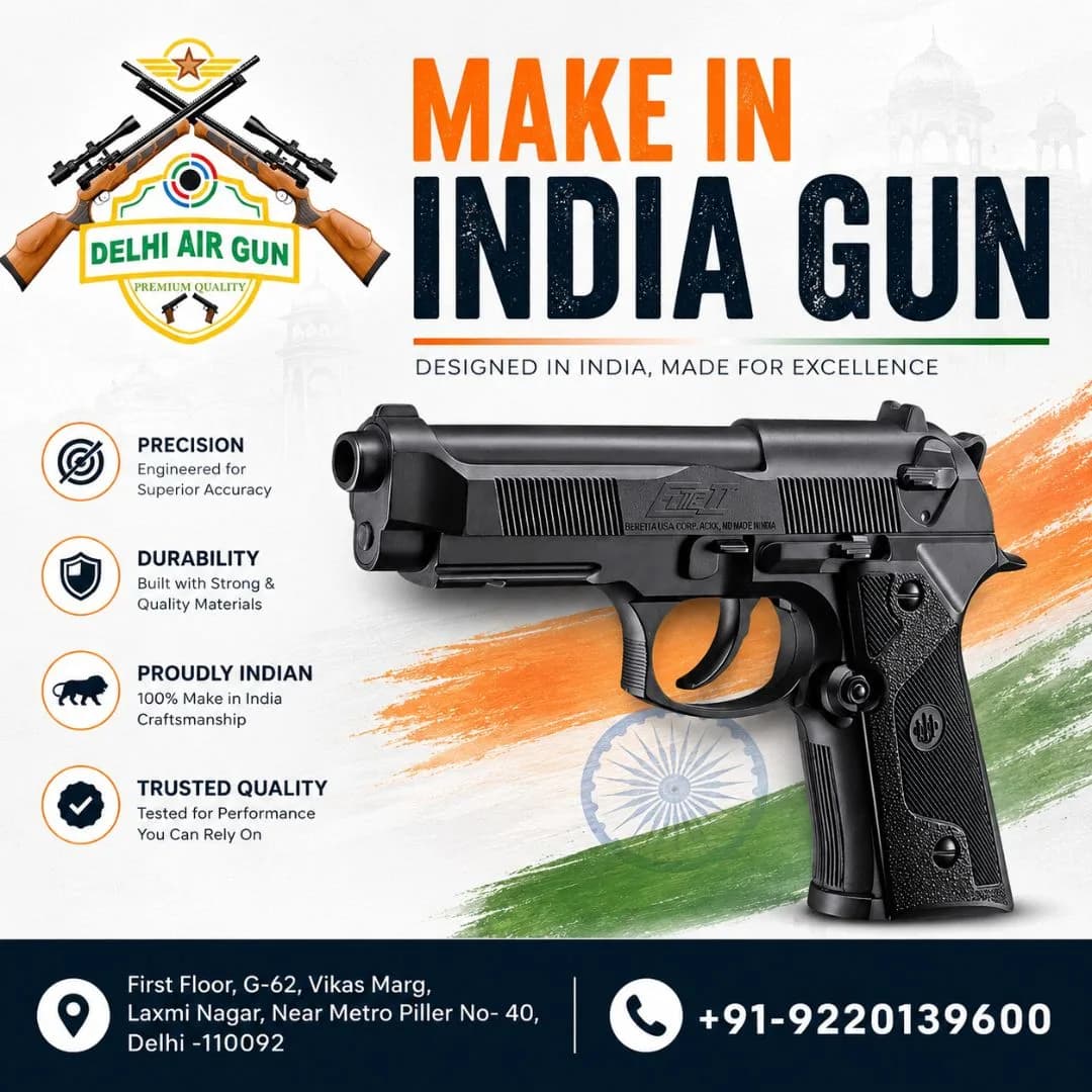 Get Best Make in India Gun Collection | Delhi Air Gun