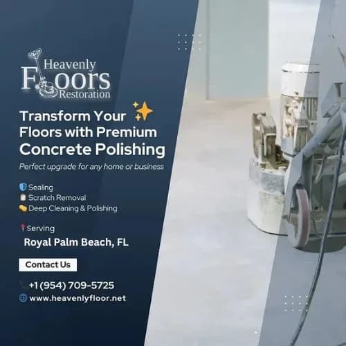 Concrete Floor Polishing Services in Royal Palm Beach, FL