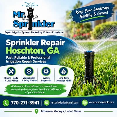 Sprinkler Repair Hoschton GA