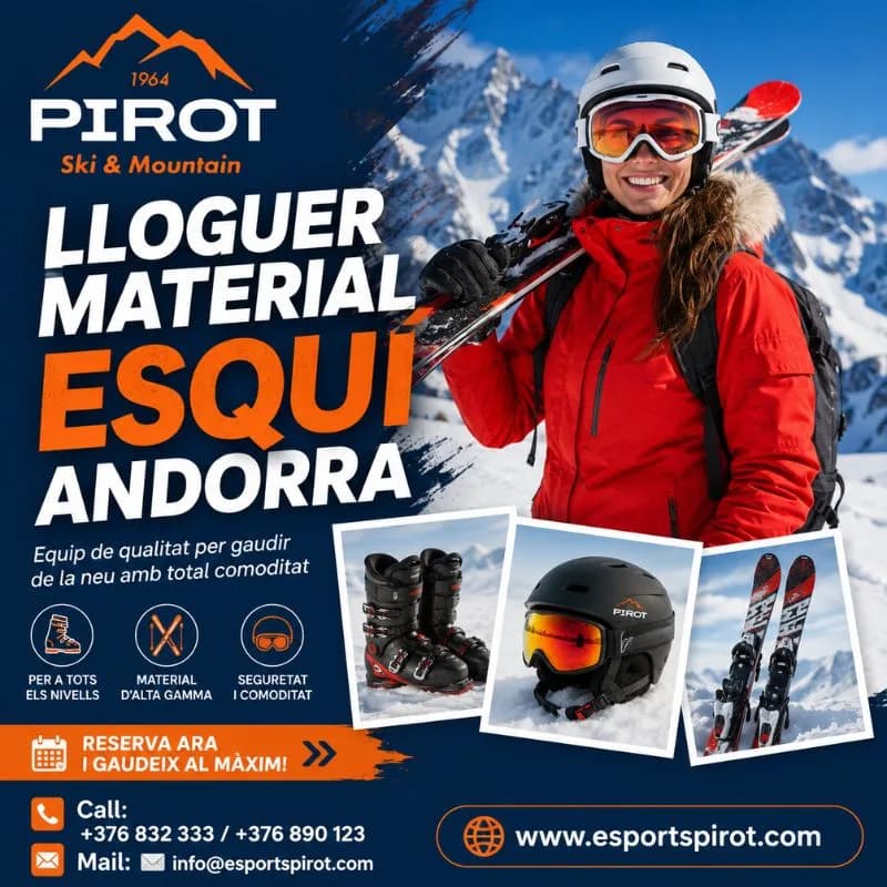 Descobreix les Avantatges del Lloguer Material Esquí Andorra