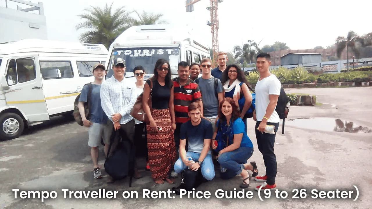 Tempo Traveller on Rent