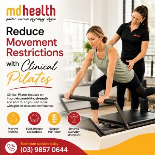 Reduce Movement Restrictions with Clinical Pilates